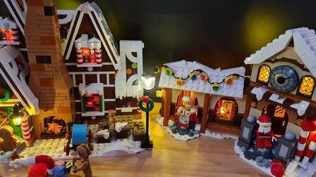 LEGO&reg; 2 x Kerst Lantaarn T2 - Wit warm