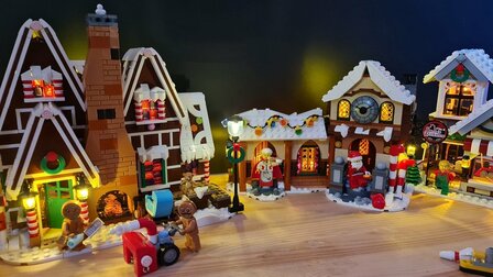 LEGO&reg; 2 x Kerst Lantaarn T0 - Wit warm