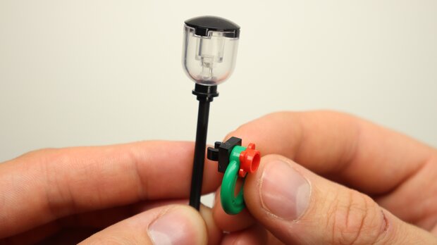 LEGO&reg; 2 x Kerst Lantaarn T2 - Wit warm