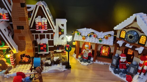 LEGO&reg; 2 x Kerst Lantaarn T2 - Wit warm