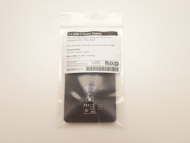 BrickLED 1 x USB-C Power Supply - Verlichting geschikt voor LEGO