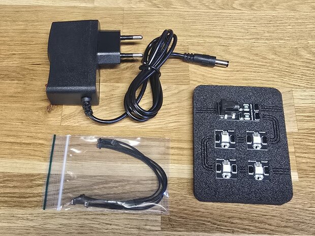 Starter Set - Plafond LED 2x2 Basic 4P - Warm & Koud