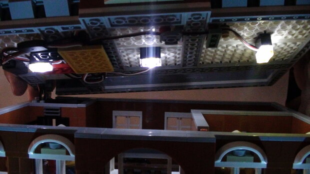 LEGO® Starter set Standaard lampje - Wit warm met AA Batterij Blok