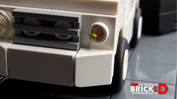LEGO® 3 x Micro lampje - Wit koud