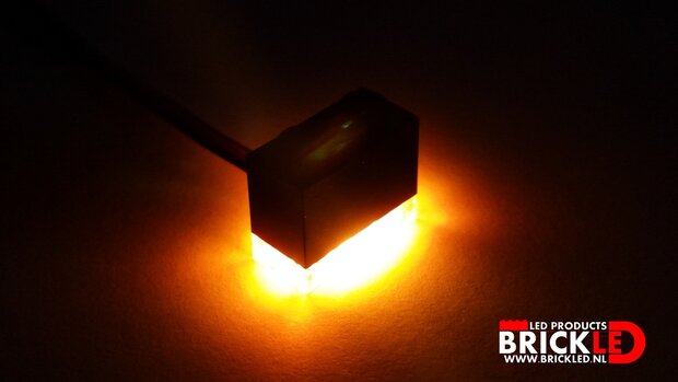 LEGO® 3 x Standaard lampje - Oranje