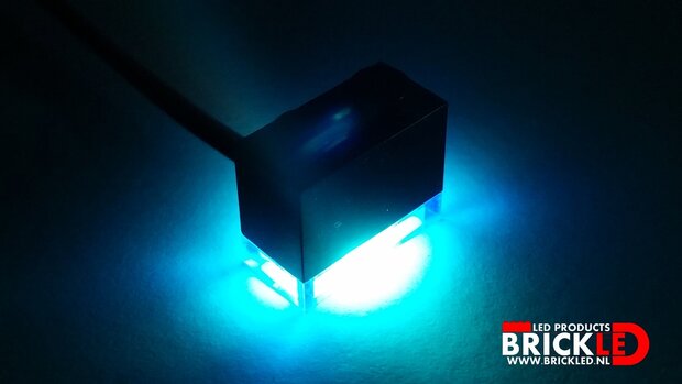 LEGO® 3 x Standaard lampje - Blauw