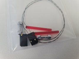 BrickLED 2 x Star Wars LightSaber Zilver - Rood - Verlichting voor LEGO