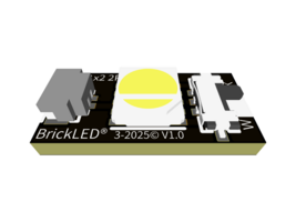 Plafond LED 1x2 Basic 2P - Warm & Koud