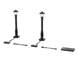 Starter Set - Lantaarn Klassiek Black 2P - Warm