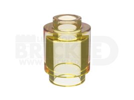 1x1 Round Brick Trans Yellow #3062